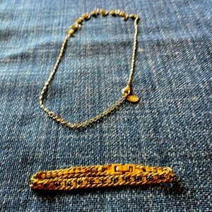 Costume Jewelry- necklace and bracelet
